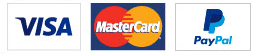 Metodi di pagamento: Carta di credito / PayPal